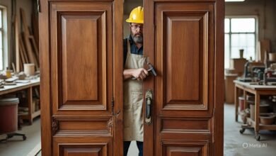 تفصيل أبواب كلاسيك بصامطة