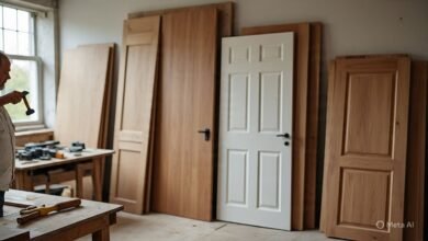 تفصيل أبواب بتشطيبات مميزة في الدمام