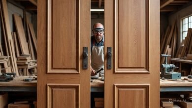 تفصيل أبواب كلاسيك بأسعار منافسة بمدينة الدمام