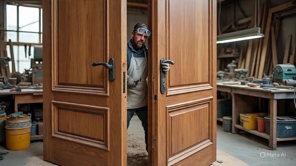تفصيل أبواب خارجية حسب الطلب داخل مدينة الدمام