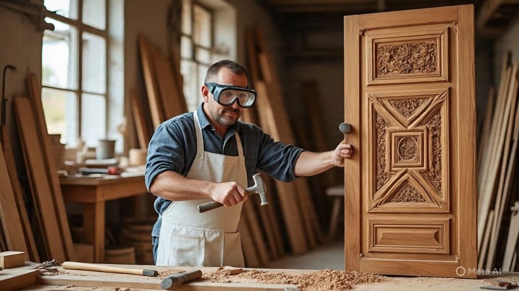 تفصيل أبواب بأجود أنواع الخشب بالدمام 0567625734 2 تفصيل أبواب بأجود أنواع الخشب بالدمام