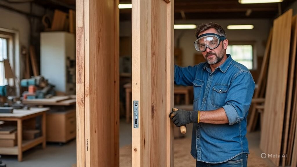 تفصيل أبواب بألوان حسب الطلب بأسعار منافسة داخل الدمام