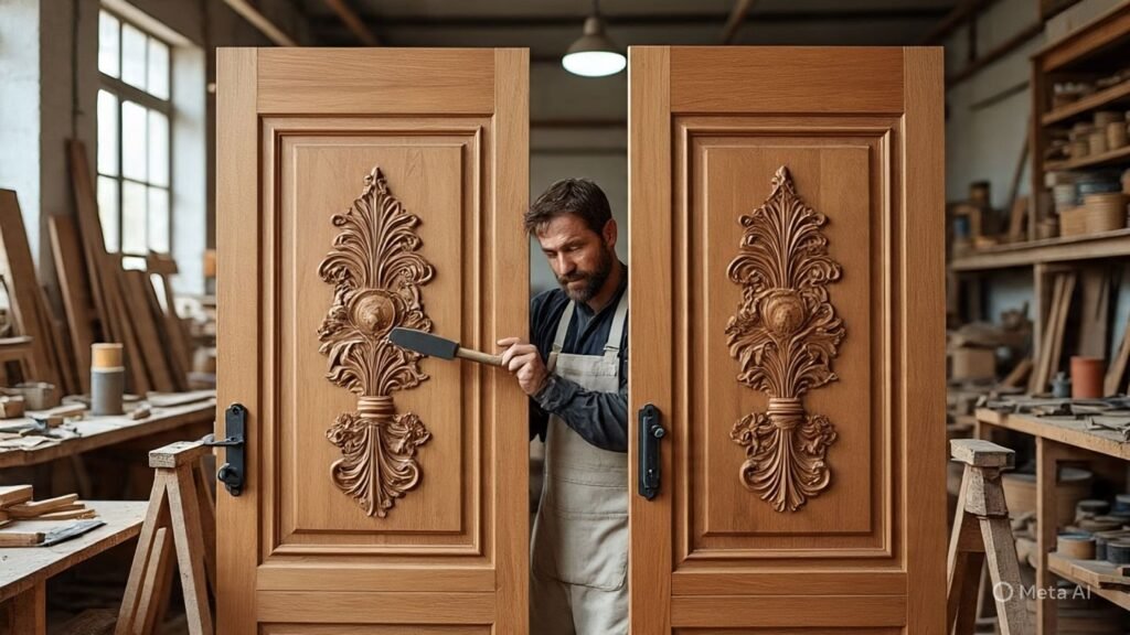 تفصيل أبواب بأجود أنواع الخشب بالدمام 0567625734 3 تفصيل أبواب بأجود أنواع الخشب بالدمام
