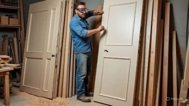 تفصيل أبواب مودرن في منطقة الدمام