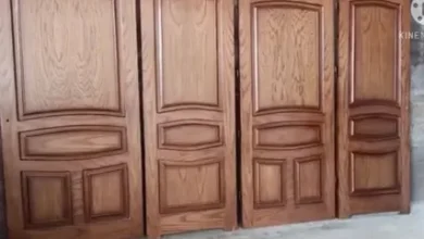 تفصيل أبواب بأجود أنواع الخشب الدمام