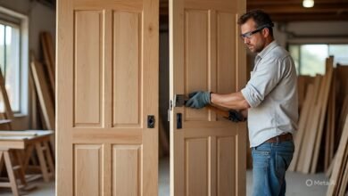 تفصيل أبواب خارجية بالعيدابي