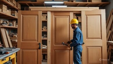 تفصيل أبواب خارجية بالوجه