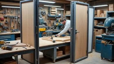 تفصيل أبواب عازلة للصوت بالدمام