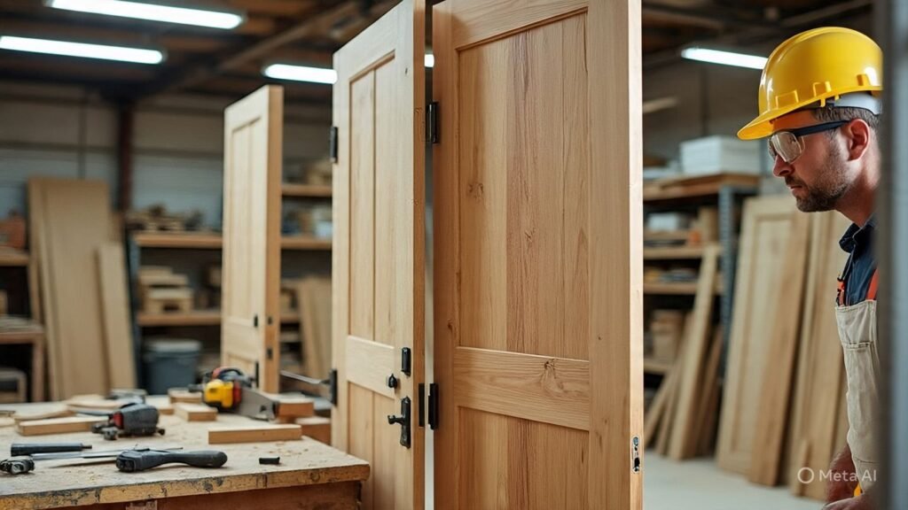 تفصيل أبواب خارجية بالعيدابي