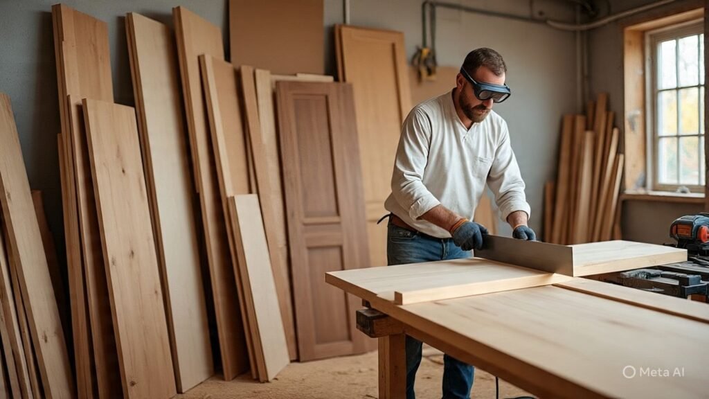 تفصيل أبواب بتشطيبات مميزة داخل الدمام