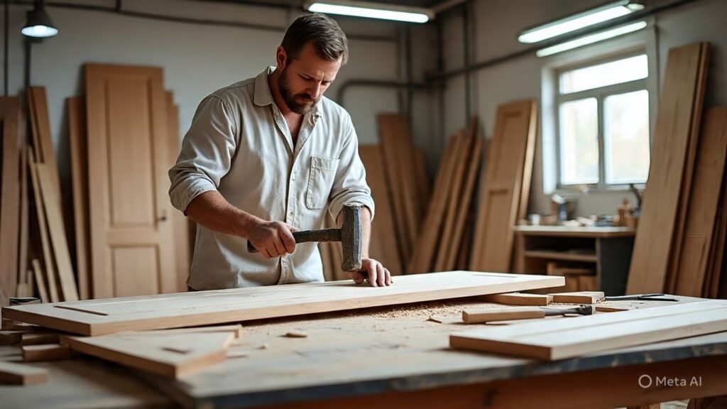 تفصيل أبواب خارجية بالعيدابي